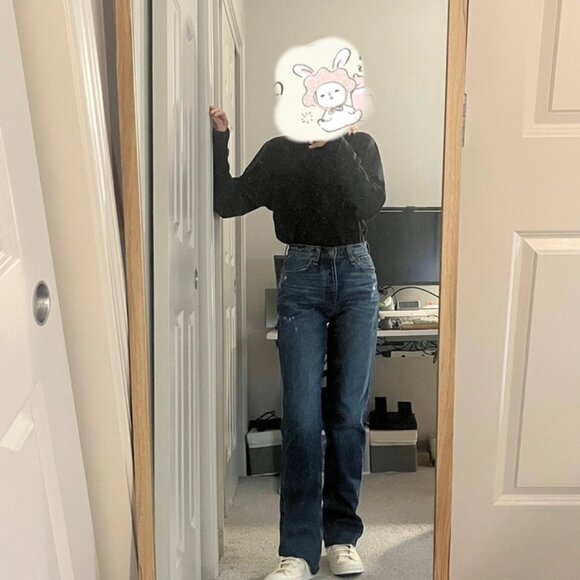 BRAND NEW rag & bone Alex High-Rise Straight Leg Jean - Picture 3 of 3